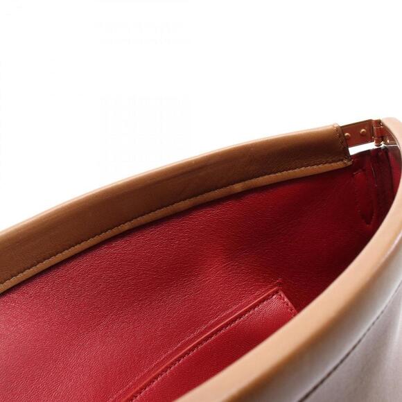 CELINE Brown Leather Shoulder Bag - Picture 6 of 11